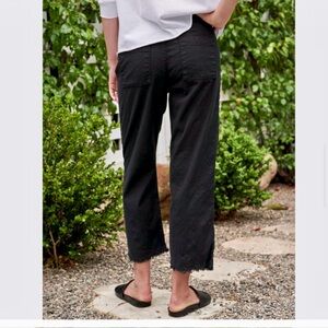 Frank & Eileen Kinsale Black Ankle Cropped Pants